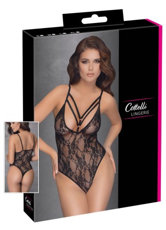 Body string en fine dentelle noire - R2642727