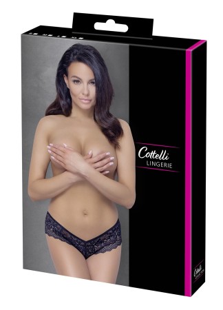 String en dentelle florale noire - R2322218