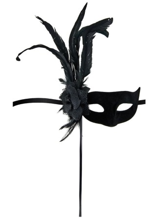 Masque loup Orfeo noir - CC709721001000