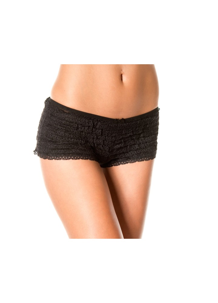 Short effet froufrou - ML119BLK