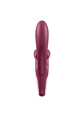 Vibromasseur rabbit point G rouge double stimulation clitoridienne Touch Me Satisfyer - CC597811SA