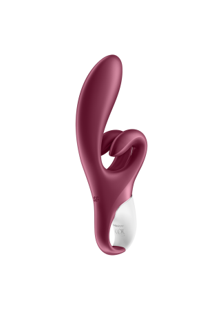 Vibromasseur rabbit point G rouge double stimulation clitoridienne Touch Me Satisfyer - CC597811SA