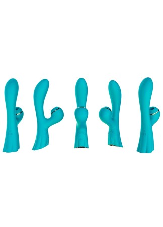 Vibromasseur double stimulation point G et clitoris par vibrations membrane - FAIRYBLUE