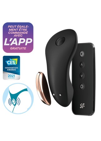 Stimulateur clitoridien connecté USB avec télécommande Little Secret Satisfyer - CC597253