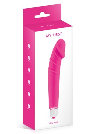 Vibromasseur rose 7 vitesses forme réaliste waterproof - CC5740090050