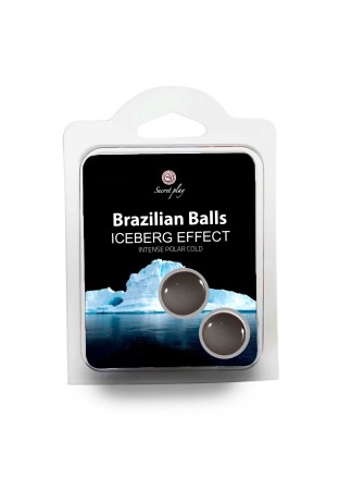 Boules de massage brésiliennes effet Iceberg x2 - BZ3700