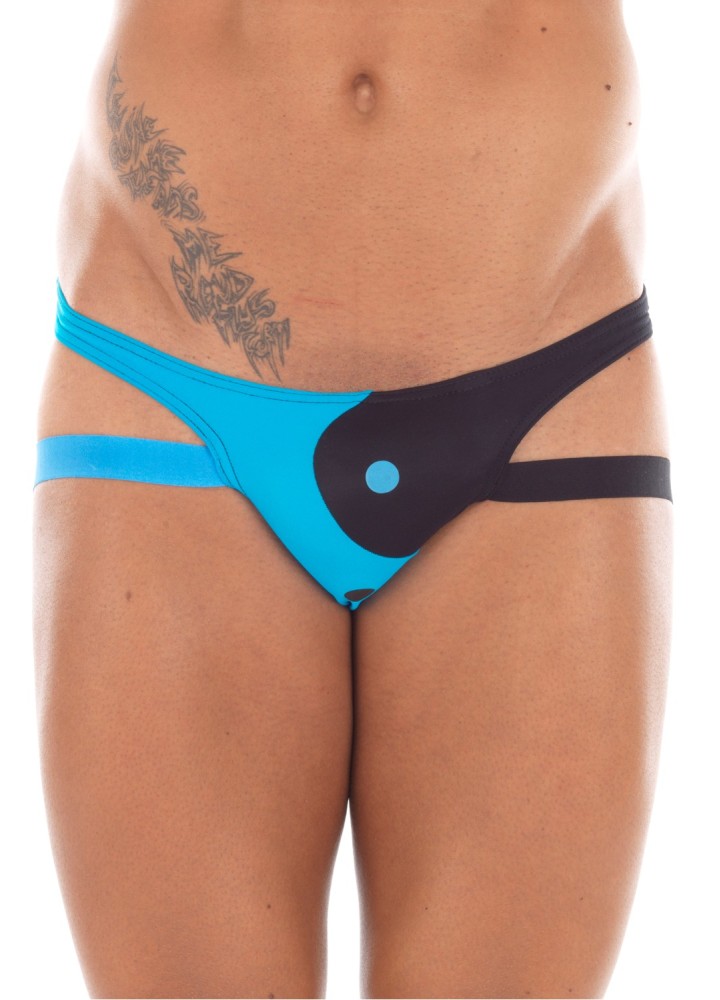 Jock strap bleu noir Tao - LM18-27BBL