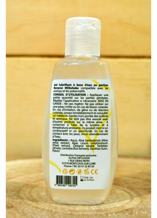 Lubrifiant à base d'eau 100% naturel Banane Milkshake 90 ml - SEZ083