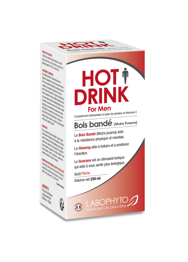 Hot Drink Homme Bois bandé 250 ml - LAB04