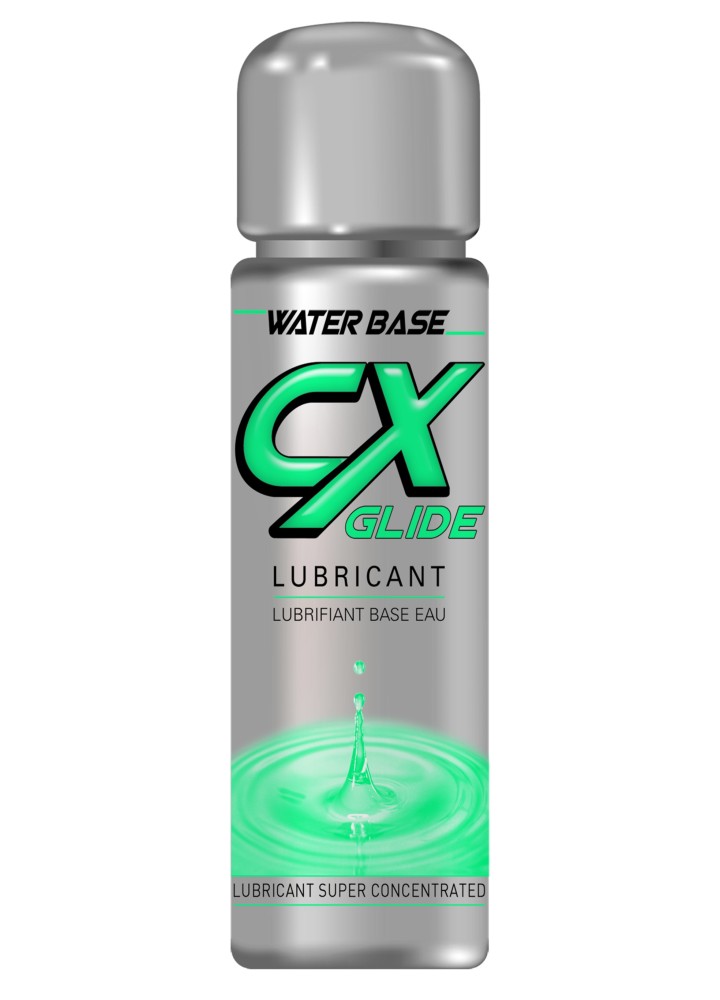 Lubrifiant à base d'eau  100 ML CX GLIDE - CC800124