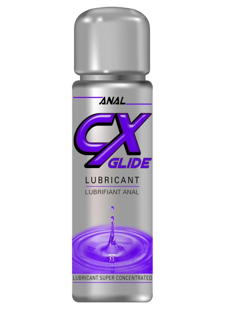 Lubrifiant anal à base d'eau 100 ML CX GLIDE - CC800127