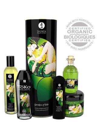 Coffret bio plaisir massage lubrifiant sels de mer - CC9002