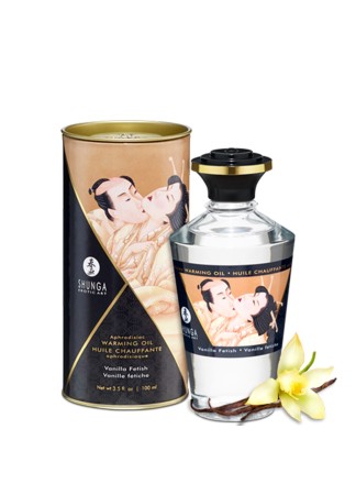 Huile chauffante vanille comestible 100ml - CC812007