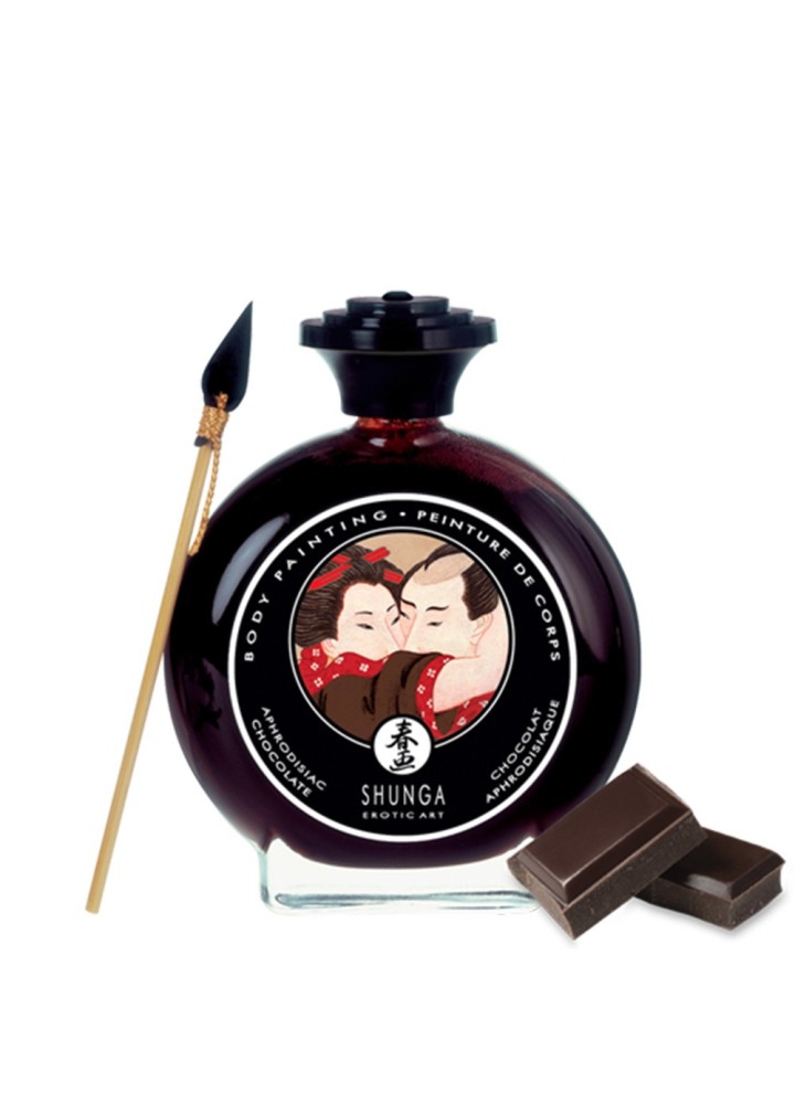 Peinture de corps comestible chocolat 100ml - CC817000