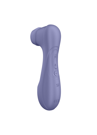 Stimulateur de clitoris 2 embouts Connecté avec technologie Liquid air Pro 2 Generation 3 violet USB Satisfyer - CC597815