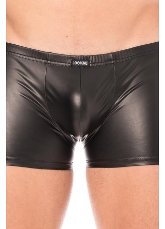 Boxer simili cuir - LM2008-67BLK