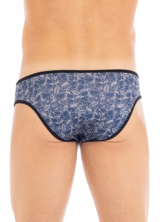 Slip imprimé bleu Paradise - LM2304-61BLU