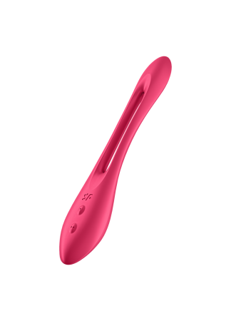 Sextoy flexible multifonction, vibromasseur, cockring, stimulateur de clitoris USB Elastic Joy Satisfyer - CC597800