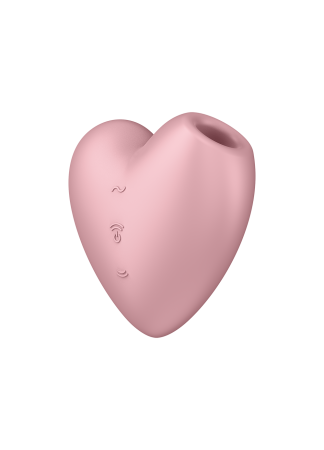 Stimulateur de clitoris USB en forme de cœur Cuttie Heart Satisfyer - CC597796