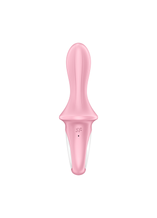 Vibromasseur anal gonflant connecté rose USB Air Pump Booty 5 Satisfyer - CC597803