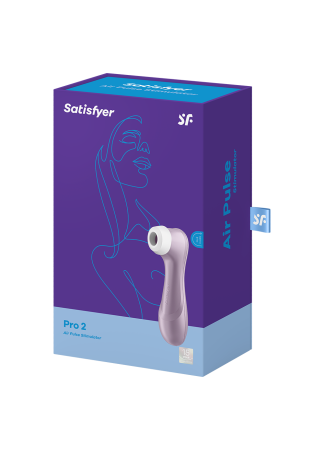 Stimulateur de clitoris violet Pro 2 Satisfyer - CC597794