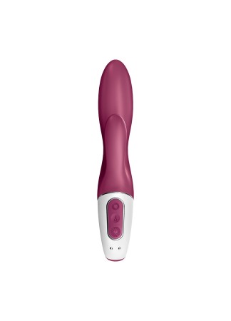 Rabbit chauffant connecté USB rouge Heated Affair Satisfyer - CC597783