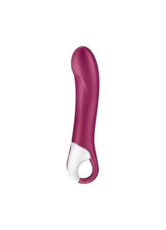 Vibromasseur chauffant connecté USB rouge Big Heat Satisfyer - CC597784