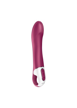 Vibromasseur chauffant connecté USB rouge Big Heat Satisfyer - CC597784