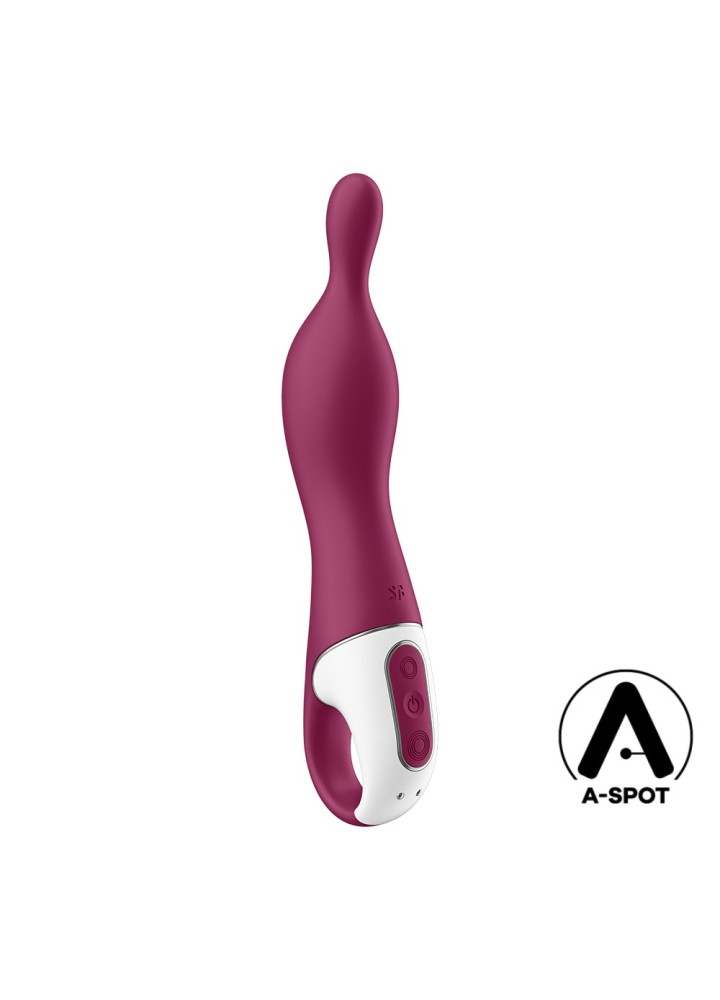 Vibromasseur Point A couleur framboise A-Mazing 1 Satisfyer - CC597766