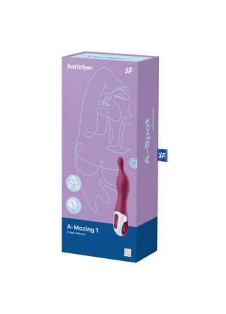 Vibromasseur Point A couleur framboise A-Mazing 1 Satisfyer - CC597766