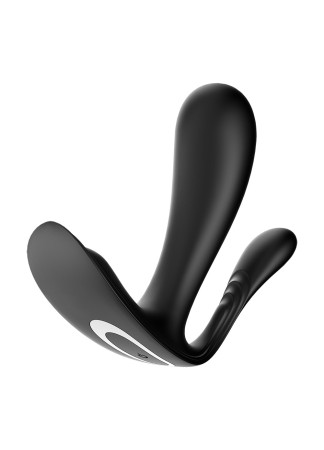 3 en 1 Vibromasseurs et stimulateur clitoridien noir connecté Top Secret  Satisfyer - CC597754