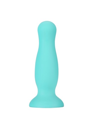 Plug anal ventouse vert pastel taille M - A-001-M-GRN