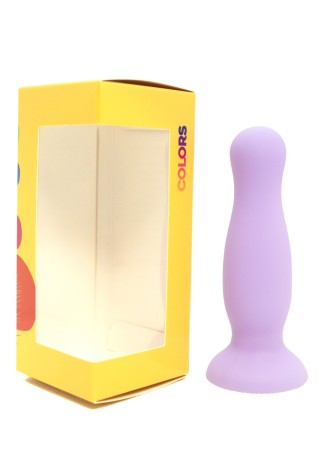 Plug anal ventouse violet pastel taille S - A-001-S-PUR