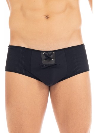 Boxer noir Hot Night - LM2303-68BLK