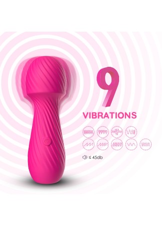 Vibromasseur Wand Massage Rose puissant – USK-W03PNK