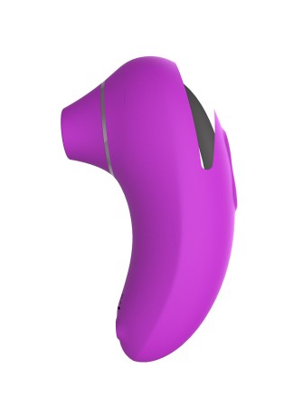 Vibromasseur clitoridien par embout de vibrations sur membrane violet USB - WS-NV053PUR