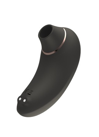 Vibromasseur clitoridien par embout de vibrations sur membrane noir USB - WS-NV053BLK