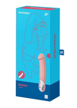 Vibromasseur waterproof en silicone USB Master Satisfyer - CC597174