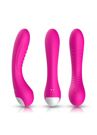 Vibromasseur courbé 9 modes de vibration rose - USK-V01PNK