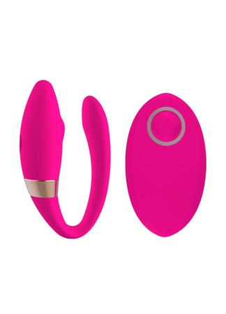 Vibromasseur rose pour couple - TOD-056PNK