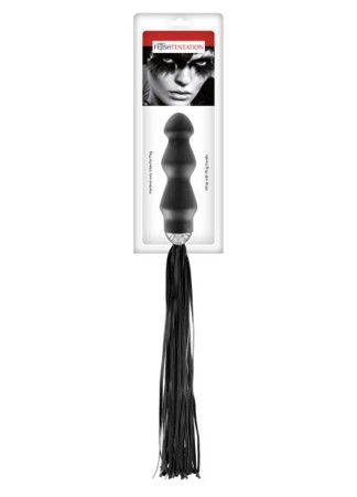 Martinet avec manche plug anal noir Fetish Tentation - CC570401