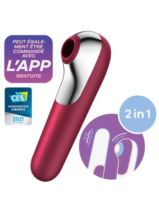 Vibromasseur et stimulateur clitoridien Dual Love Satisfyer - CC5972570030