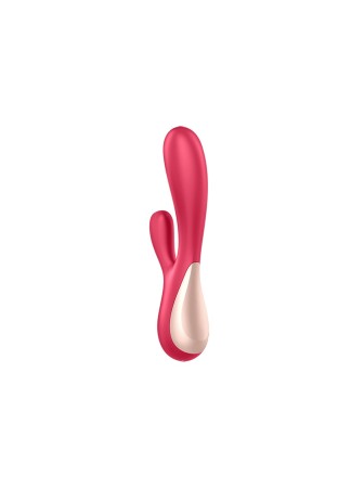 Vibromasseur rabbit rouge connecté Mono Flex Satisfyer - CC5972440050