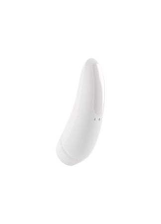 Stimulateur clitoridien connecté blanc Curvy 1 Satisfyer - CC5972390020