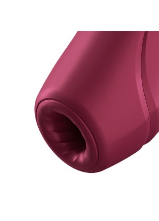 Stimulateur clitoridien connecté bordeaux Curvy 1 Satisfyer - CC5972390214