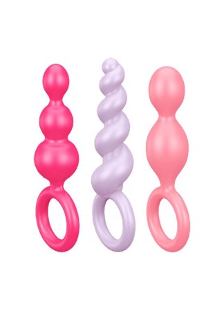 Coffret 3 plugs satisfyer couleur Booty Call - CC597160