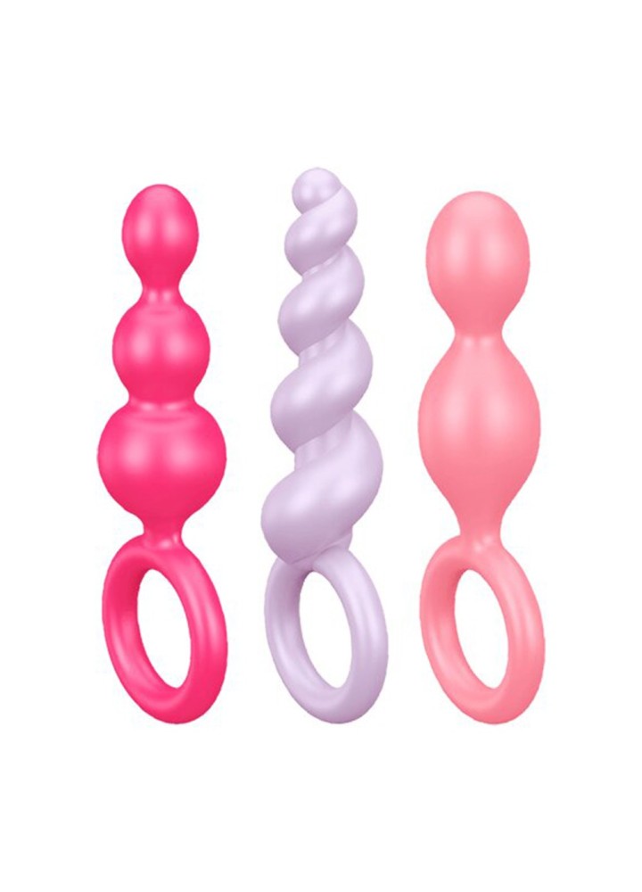 Coffret 3 plugs satisfyer couleur Booty Call - CC597160