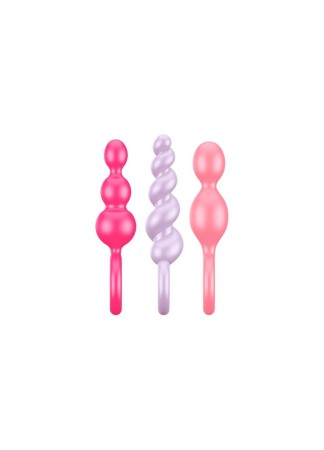 Coffret 3 plugs satisfyer couleur Booty Call - CC597160