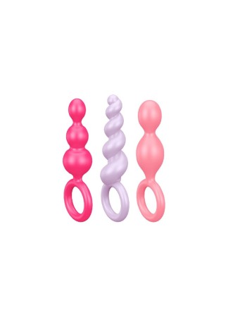 Coffret 3 plugs satisfyer couleur Booty Call - CC597160