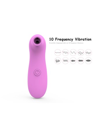 Vibromasseur Par Vibrations Sur Membrane rose 10 Vitesses De Voyage - BOZ-035PNK